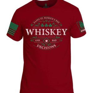 St. Patrick's Day Whiskey & Bad Decisions T-Shirt